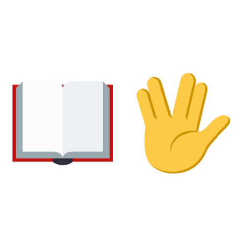 📖🖖 Emoji Domain EmojiOne rendering